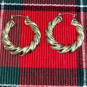 ASOS Twisted Hoop Earrings